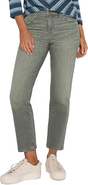 Liverpool Los Angeles Liv Non-Skinny Skinny Mid-Rise Denim (Vintage Green) Women's Jeans Cover