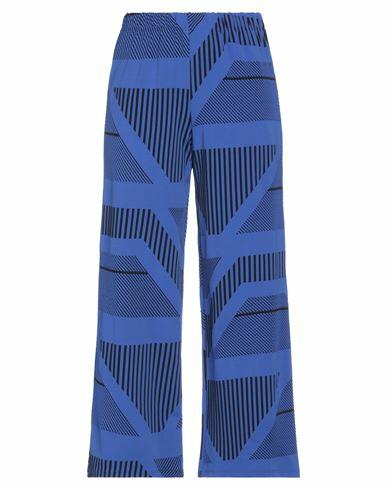 Prism Woman Pants Bright blue Polyamide, Polyester, Elastane Cover