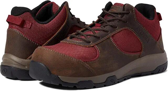 Avenger Work Boots Edge CT (Brown/Red) Men's Boots Cover