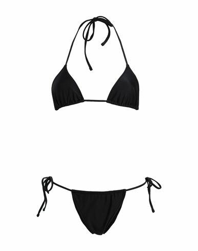 Smmr Woman Bikini Black Polyamide, Elastane Cover