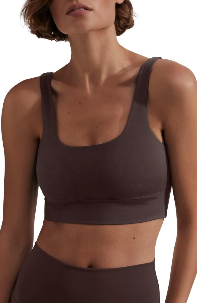 Varley FreeSoft™️ Cori Sports Bra in Coffee Bean Cover