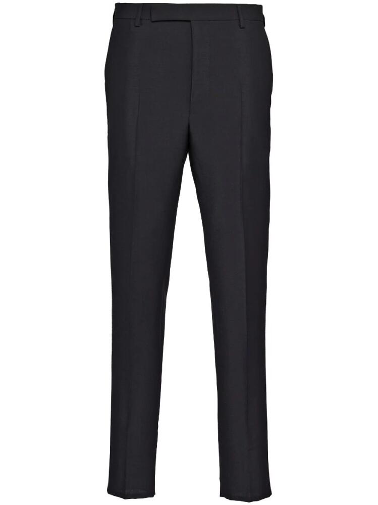 Prada wool tailored trousers - Black Cover