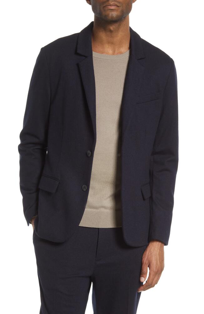 Vince Cozy Solid Wool Blazer in Coastal Cover