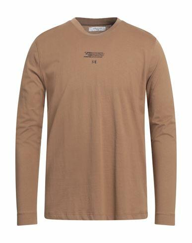 Hamaki-ho Man T-shirt Light brown Cotton Cover