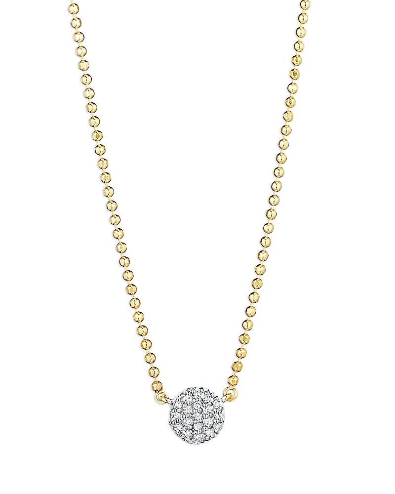 Phillips House Rhodium & 14K Yellow Gold Diamond Micro Infinity Necklace, 16-18 Cover