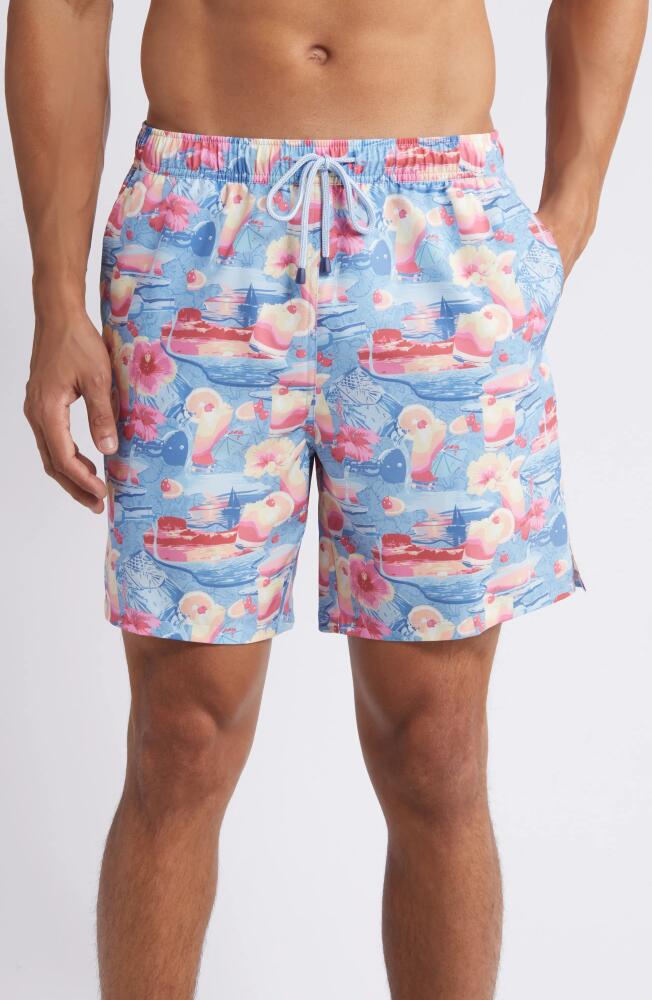 Peter Millar Tequila Sunrise Swim Trunks in Infinity Cover