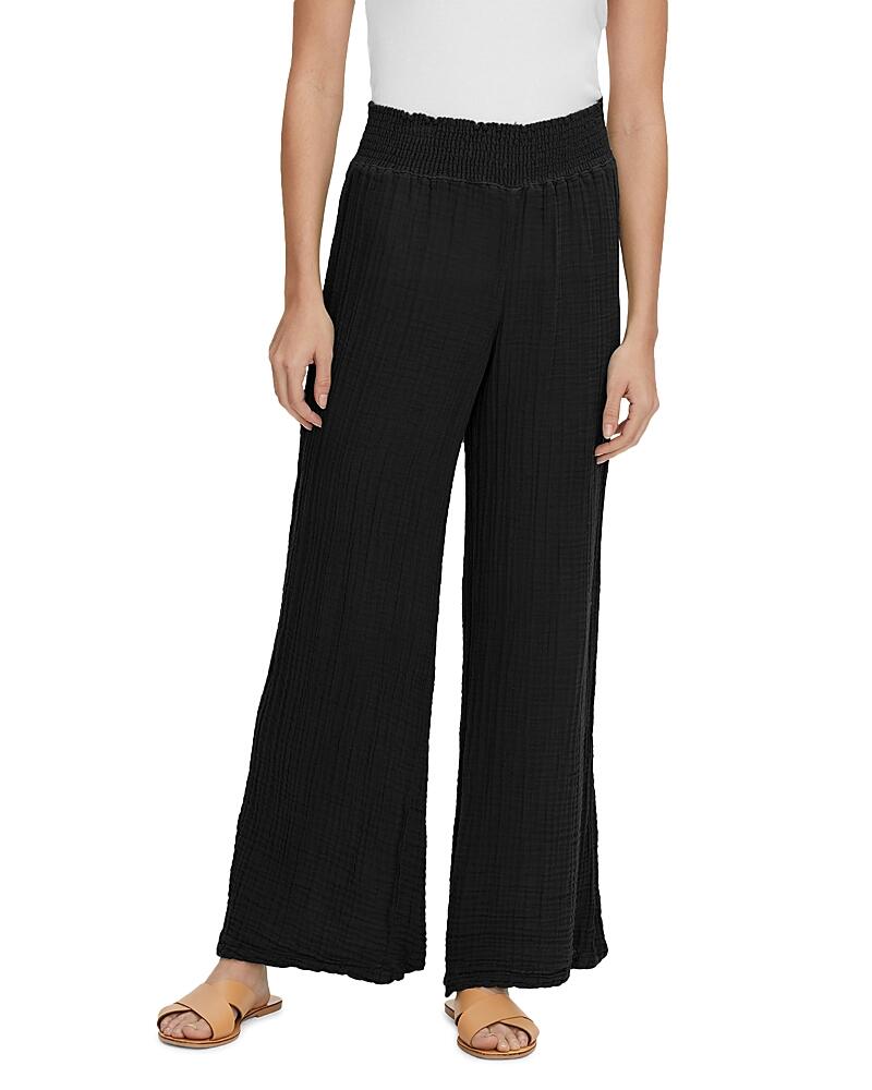 Michael Stars Smocked Wide-Leg Pants Cover