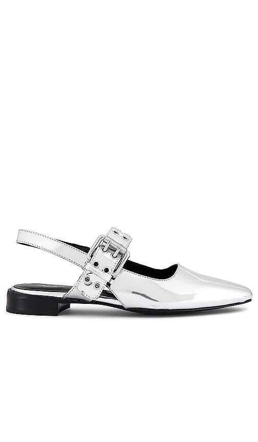 Rag & Bone Astra Slingback in Metallic Silver Cover