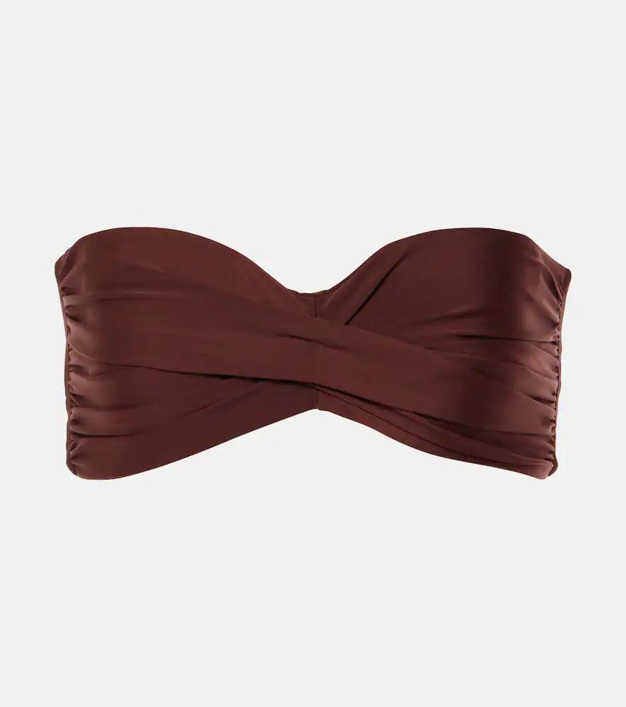 Johanna Ortiz Bandeau bikini top Cover