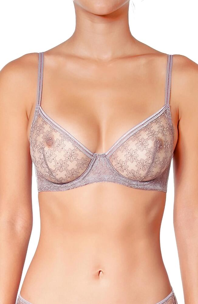 Huit Café Fleur Underwire Bra in Taupe Cover