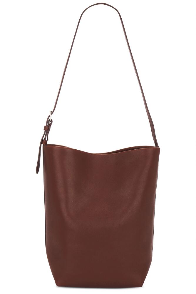 The Row Medium Park Tote Belt in Burgundy Cover