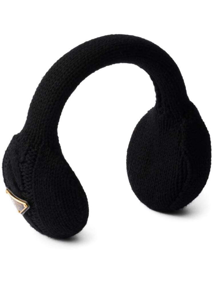 Prada wool earmuffs - Black Cover