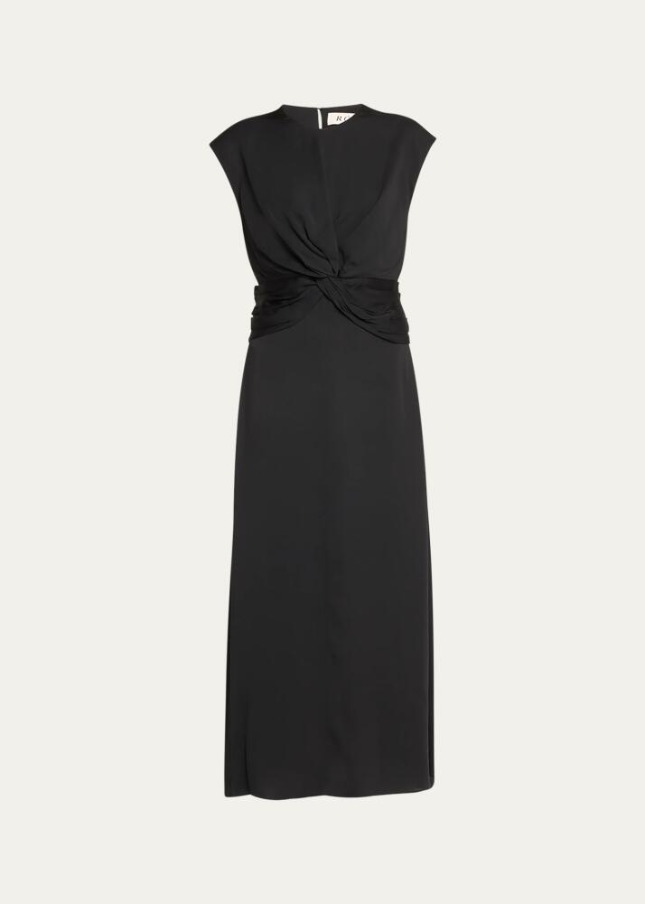 Rohe Draped Column Maxi Dress Cover