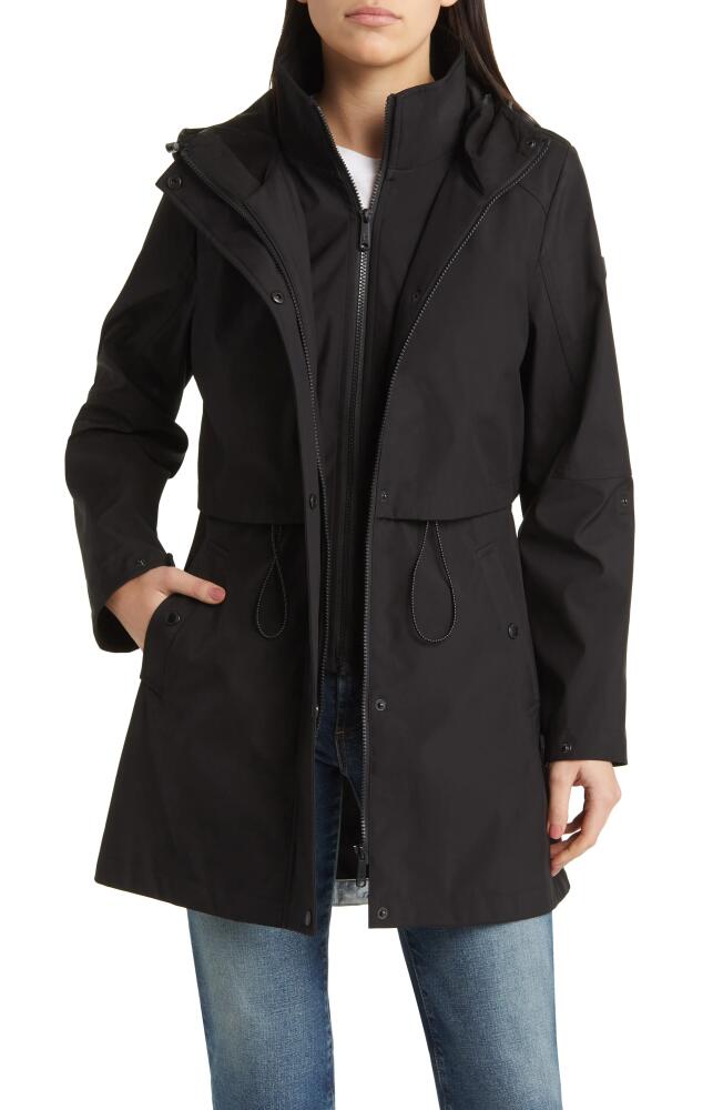 Sam Edelman Hooded Coat in Black Cover