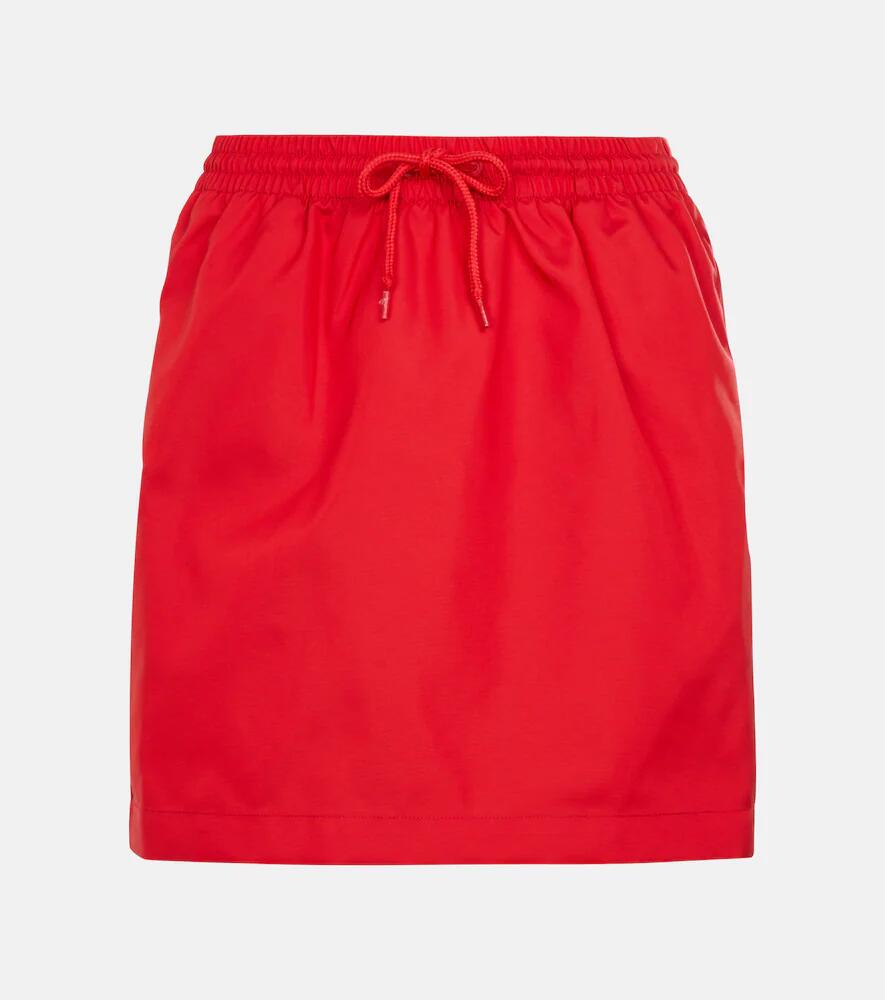 Wardrobe. NYC High-rise drawstring miniskirt Cover