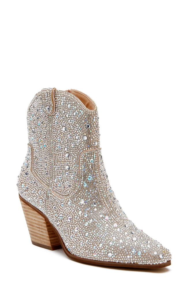 Matisse Harlow Bootie in Clear Rhinestone Cover