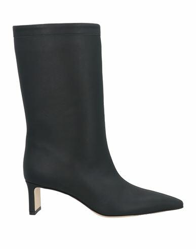 Fabiana Filippi Woman Boot Black Leather Cover