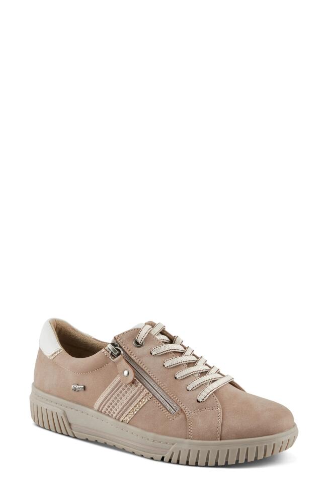 Spring Step Jamia Water Resistant Sneaker in Blush Cover