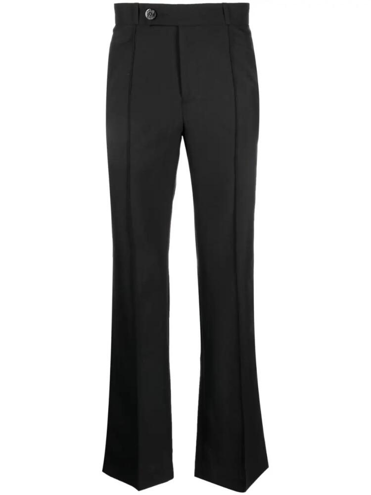 Ernest W. Baker off-centre straight-leg trousers - Black Cover