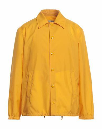 Dries Van Noten Man Jacket Ocher Polyamide Cover