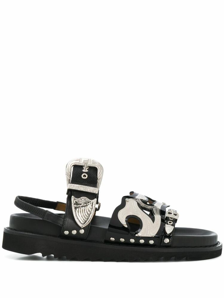 Toga Pulla studded strap sandals - Black Cover