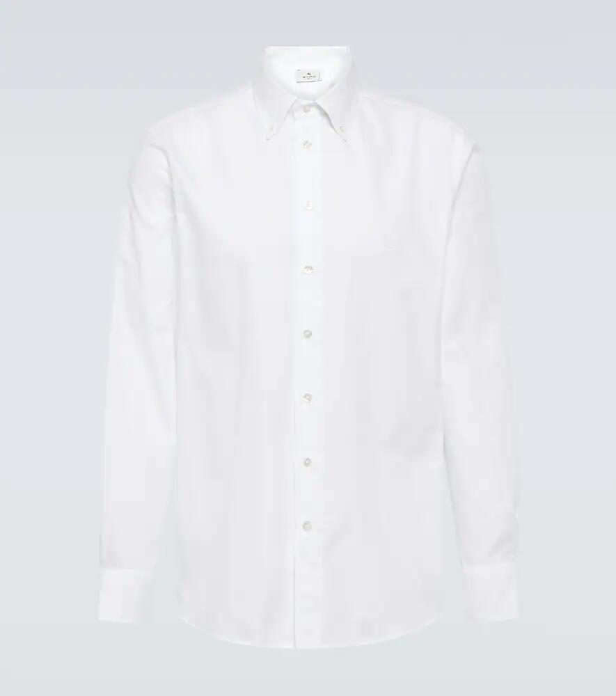 Etro Cotton poplin Oxford shirt Cover