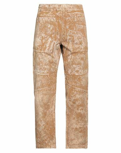 Ranra Man Pants Camel Cotton Cover