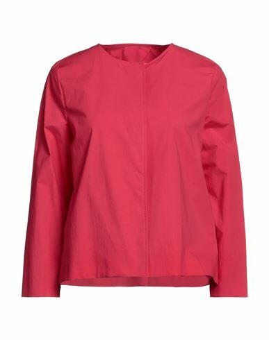 Niū Woman Blazer Coral Cotton, Elastane Cover