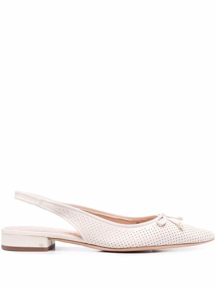 Kate Spade bow-detail ballerina shoes - Neutrals Cover