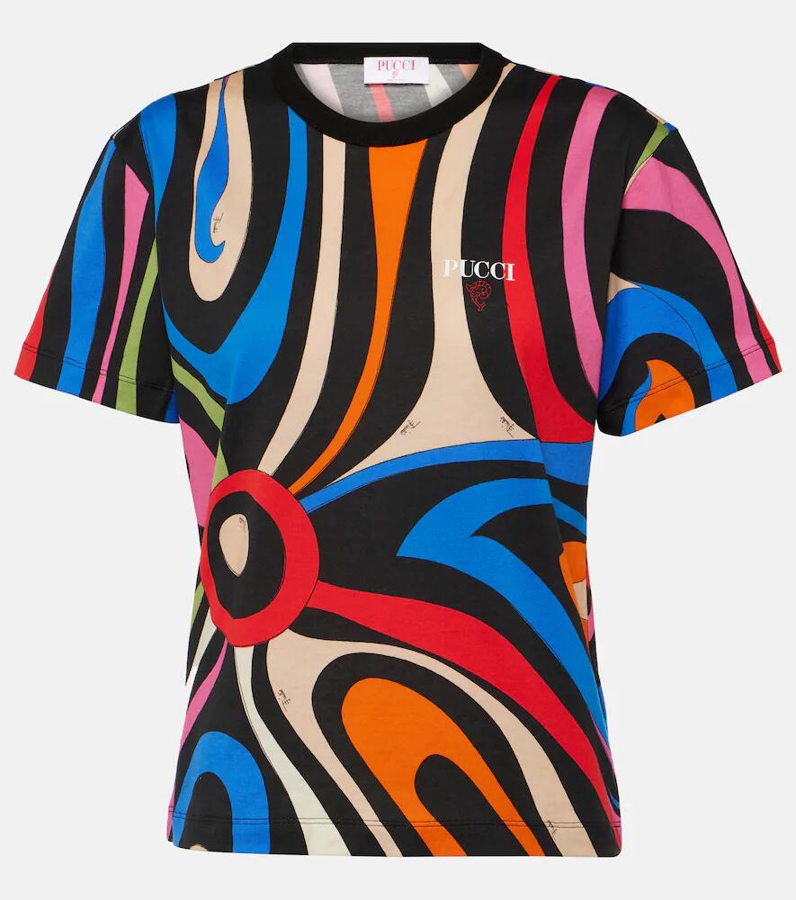 Pucci Marmo cotton T-shirt Cover