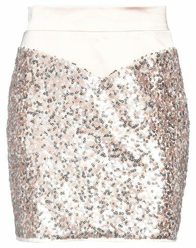 Jijil Woman Mini skirt Blush Polyester, Cotton, Elastane Cover