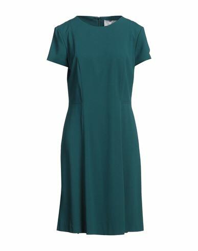 Boss Woman Midi dress Deep jade Acetate, Viscose Cover