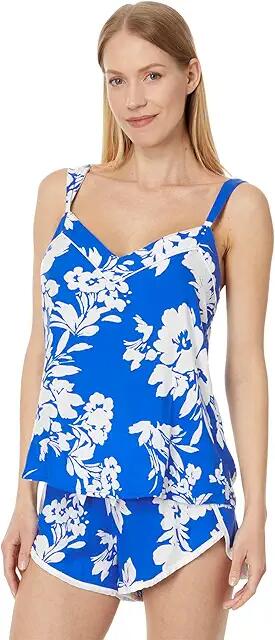 P.J. Salvage Electric Bloom Cami (Electric Blue) Women's Pajama Cover