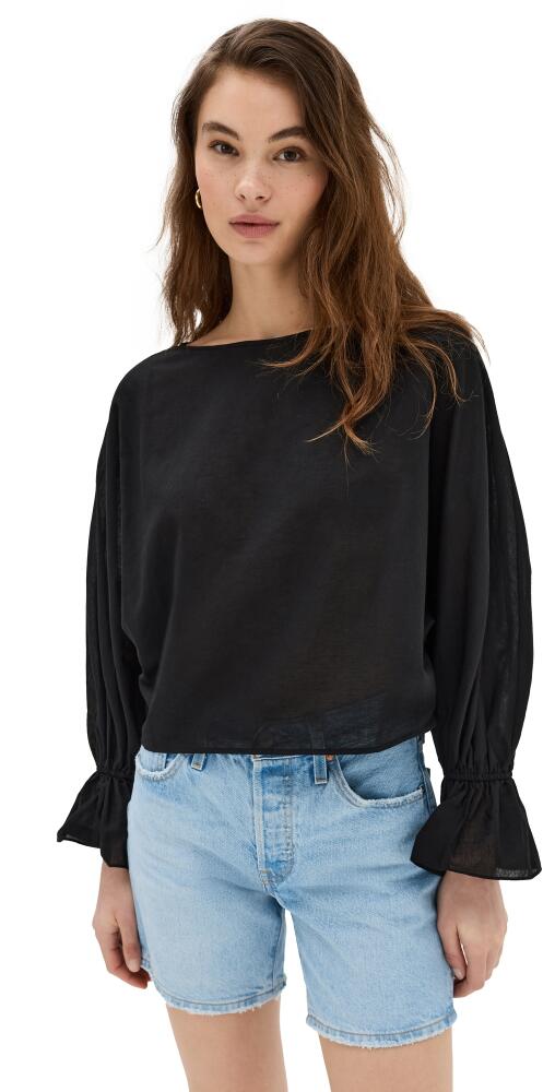 Jenni Kayne Cape Blouse Black Cover