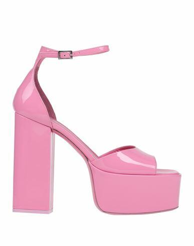 Paris Texas Woman Sandals Pink Soft Leather Cover