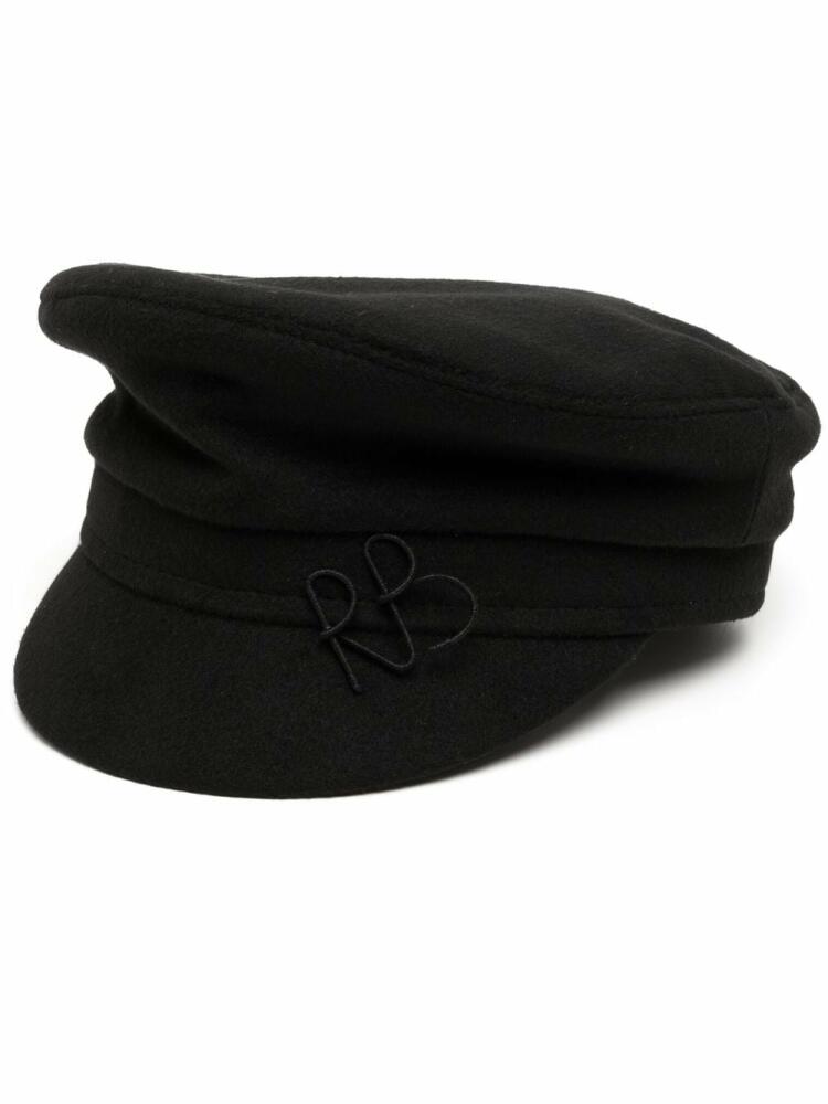 Ruslan Baginskiy embroidered-logo detail cap - Black Cover