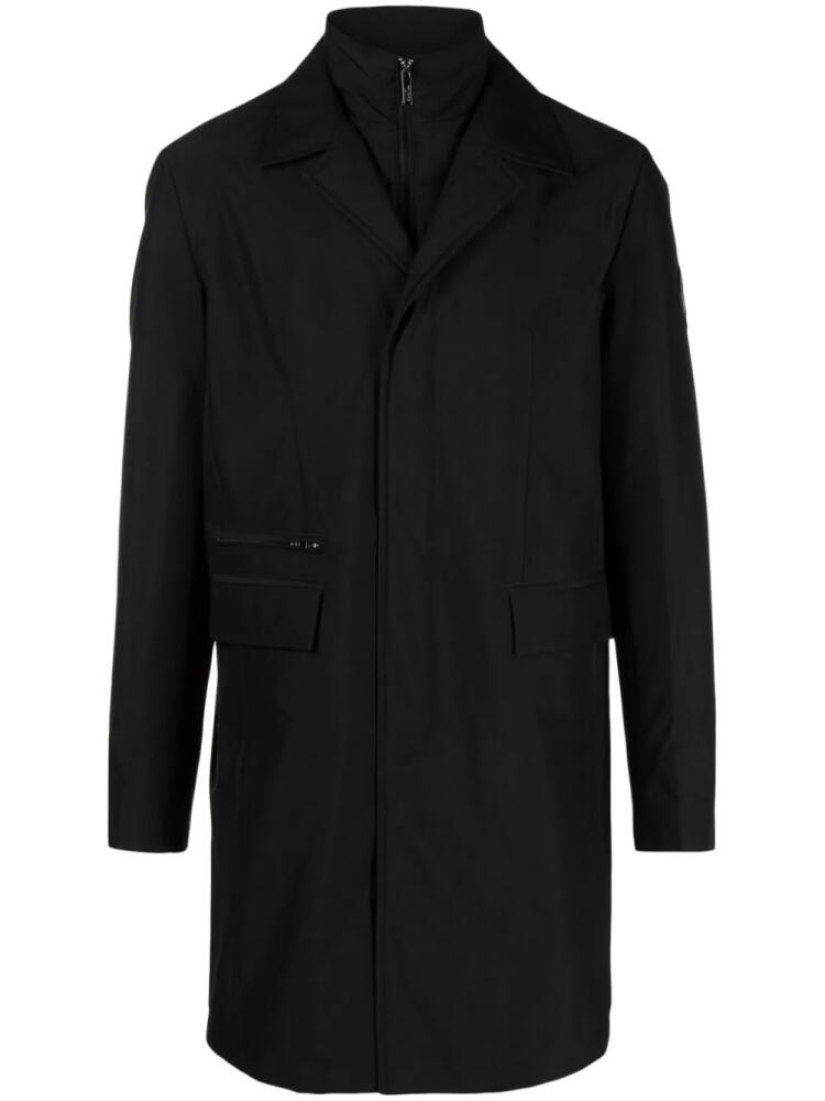 Karl Lagerfeld peak-lapels double-breasted coat - Black Cover