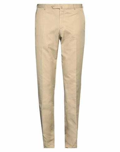 Isaia Man Pants Beige Cotton Cover