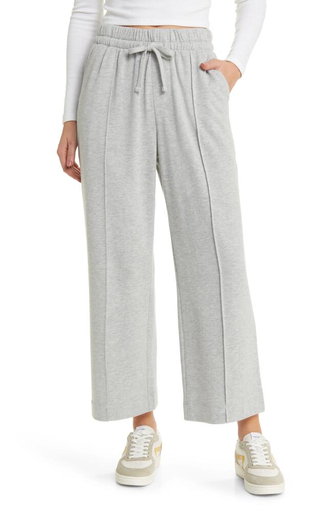 Treasure & Bond Sporty Drawstring Crop Pants in Grey Heather Cover