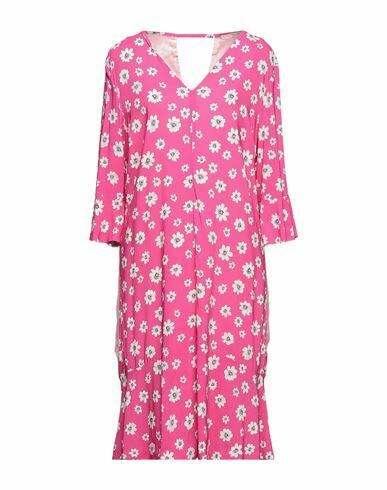 Seventy Sergio Tegon Woman Midi dress Fuchsia Viscose, Elastane Cover