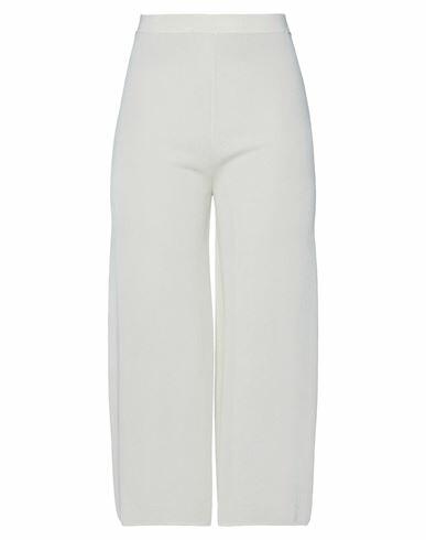 Gentryportofino Woman Pants Ivory Viscose, Polyester Cover