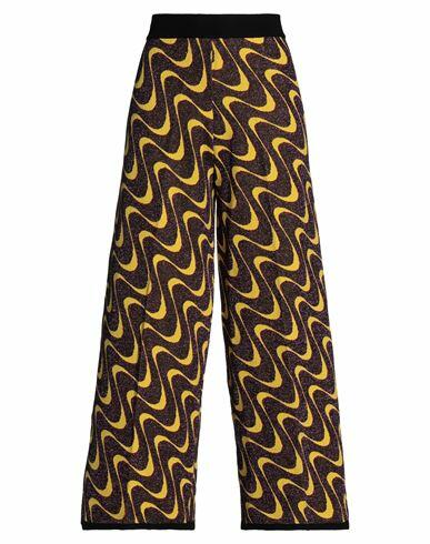 Circus Hotel Woman Pants Purple Viscose, Polyester Cover