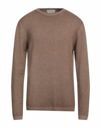 Daniele Fiesoli Man Sweater Khaki Cashmere Cover