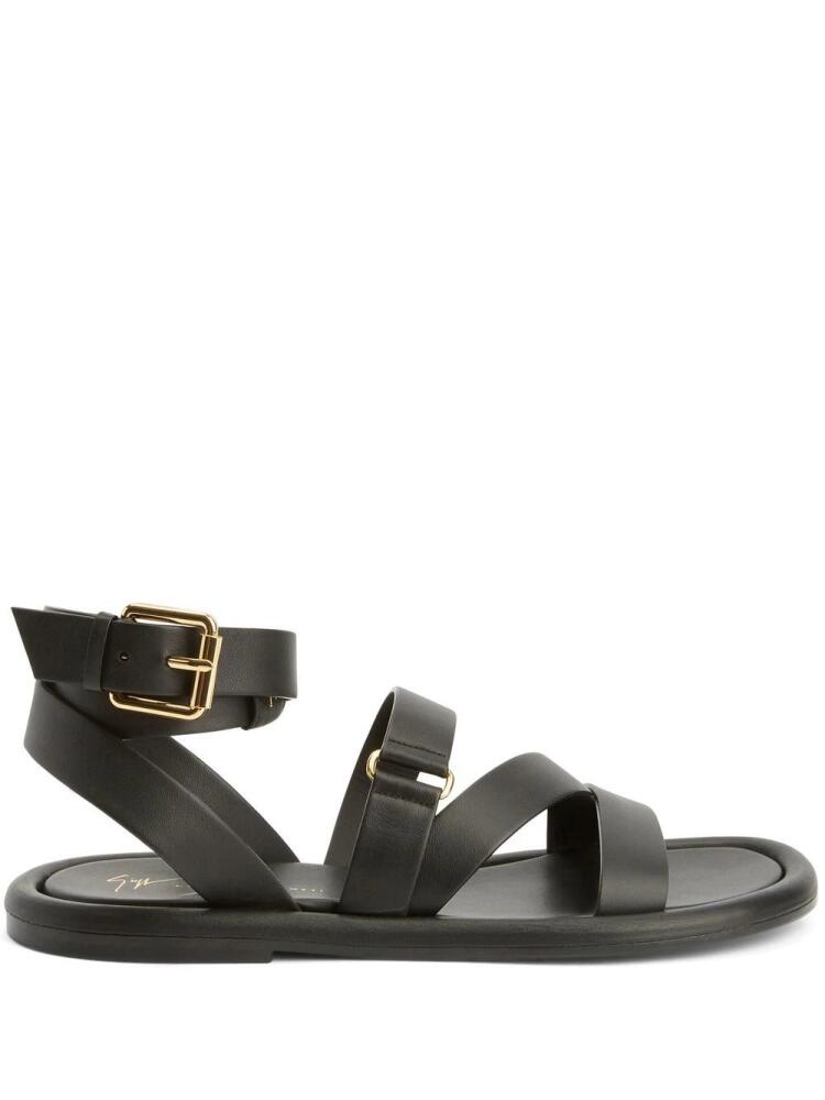 Giuseppe Zanotti strappy leather sandals - Black Cover