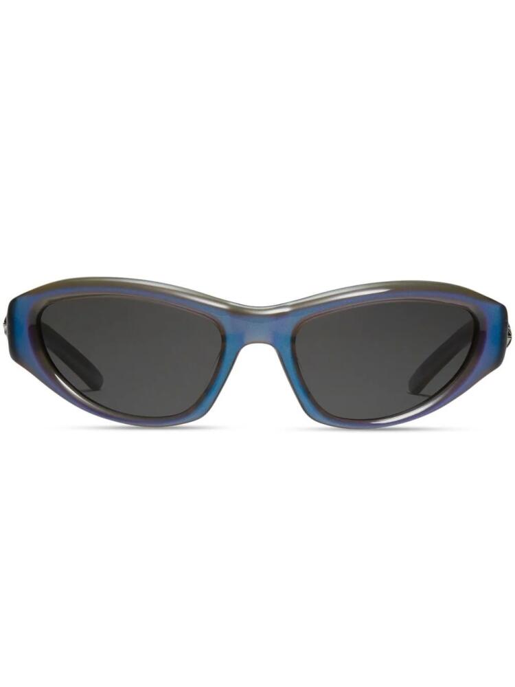 Gentle Monster R.E.A.T BLC6 pilot-frame sunglasses - Blue Cover