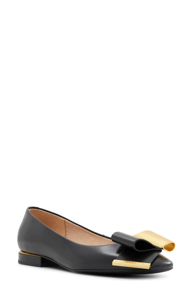 Ted Baker London Daria Bow Flat in Black Cover