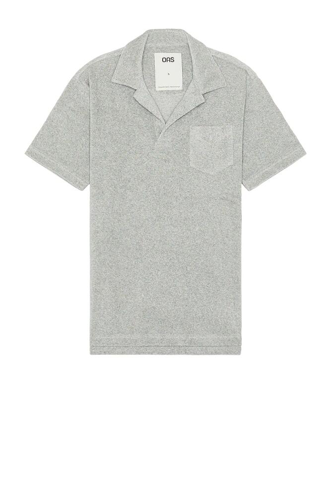 OAS Polo Terry Shirt in Grey Cover