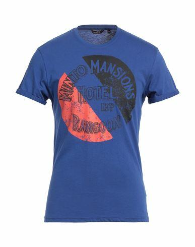 Guy Man T-shirt Blue Cotton Cover