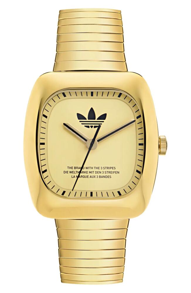 adidas AO Bracelet Watch in Gold-Tone Cover