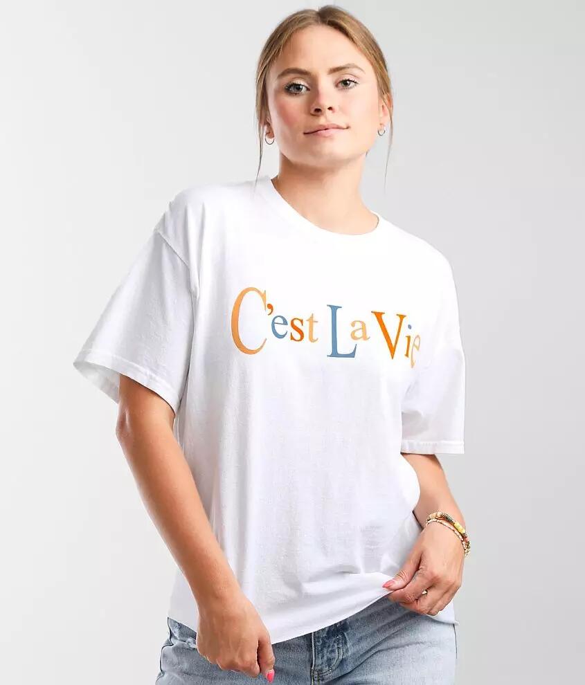 Modish Rebel C'est La Vie T-Shirt Cover